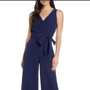 NWT-SAM ELDELMAN WIDE LEG JUMPSUIT S: 12